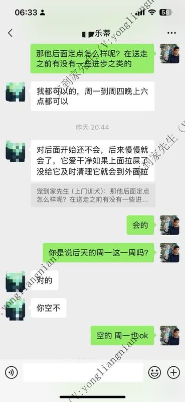 老客户3个月迷你喜乐蒂上门